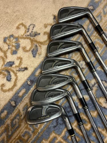 Top-Flite Golf TOUR MID-SIZE Iron Set 3-PW NO 7 CLUB Right Graphite Regular Flex - Thumbnail 2
