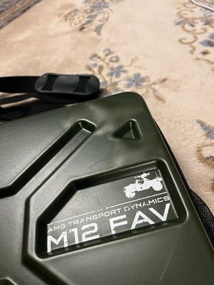 Rare Halo 4 UNSC Warthog Hard Messenger Bag M12 FAV AMG Transport Dynamics 16x13 - Thumbnail 4