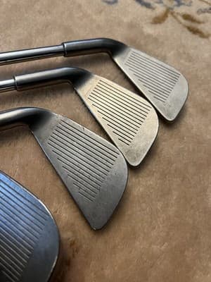 Vtg Ping Karsten I Iron Set 3 4 5 8 W Black Dot Heel-Toe Balance Steel Shaft RH - Thumbnail 12