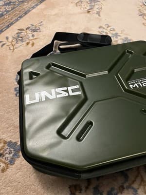 Rare Halo 4 UNSC Warthog Hard Messenger Bag M12 FAV AMG Transport Dynamics 16x13 - Thumbnail 3