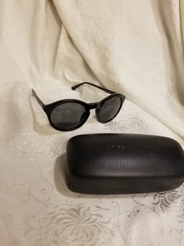 DRIES VAN NOTEN X Linda Farrow Gallery Black Cat 3 Eye Frame Sunglasses DVN/64/5 - Image 1