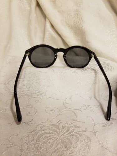 DRIES VAN NOTEN X Linda Farrow Gallery Black Cat 3 Eye Frame Sunglasses DVN/64/5 - Thumbnail 5