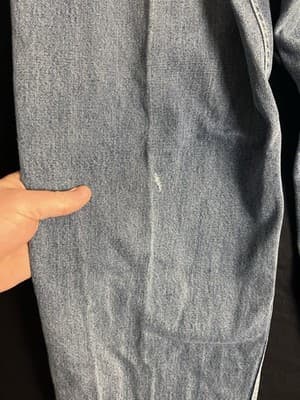 VTG Y2K Abercrombie & Fitch Men’s 32R Carpenter Jeans Wide Leg Baggy 30x30 - Thumbnail 16
