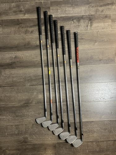 Top-Flite Golf TOUR MID-SIZE Iron Set 3-PW NO 7 CLUB Right Graphite Regular Flex - Thumbnail 3