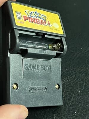Pokémon Pinball - Nintendo Game Boy Color 1999 Rumble * No Battery Cover - Thumbnail 3