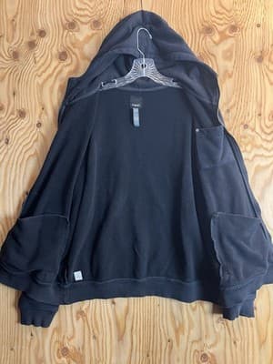 Vuori Seaside Full Zip Hoodie Mens M Sweatshirt Jacket Black Size Medium V242 - Thumbnail 5