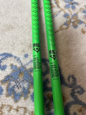 Black Crows Meta Junius Ski Poles Green Junior READ SIZE- (100cm/40” + 95cm/38”) - Thumbnail 10