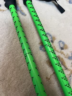 Black Crows Meta Junius Ski Poles Green Junior READ SIZE- (100cm/40” + 95cm/38”) - Thumbnail 13