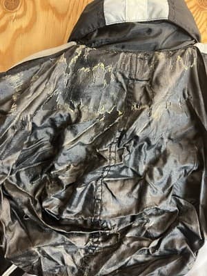 VTG 90s Oakland Raiders Starter Puffer Jacket Hood Mens M Logo Athletic Pro Line - Thumbnail 5