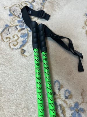 Black Crows Meta Junius Ski Poles Green Junior READ SIZE- (100cm/40” + 95cm/38”) - Thumbnail 11