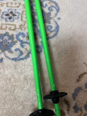 Black Crows Meta Junius Ski Poles Green Junior READ SIZE- (100cm/40” + 95cm/38”) - Thumbnail 9