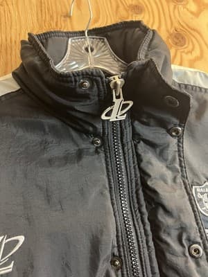VTG 90s Oakland Raiders Starter Puffer Jacket Hood Mens M Logo Athletic Pro Line - Thumbnail 7