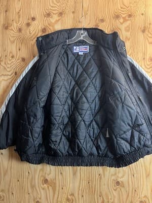 VTG 90s Oakland Raiders Starter Puffer Jacket Hood Mens M Logo Athletic Pro Line - Thumbnail 8