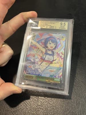 Signed Weiss Schwarz Hatsune Miku Colorful Stage PJS/S91-035SSP SSP FOIL Haruka - Thumbnail 3