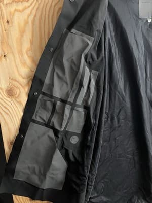 The Arrivals X Snarkitecture ELEMENTS Rain Poncho Cape Hooded XS Jacket USA - Thumbnail 6