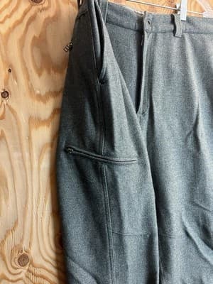 ibex Mens Ramble Wool Nylon Chino Pants 36x29 USA Heavyweight Trousers - Thumbnail 4