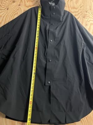 The Arrivals X Snarkitecture ELEMENTS Rain Poncho Cape Hooded XS Jacket USA - Thumbnail 9