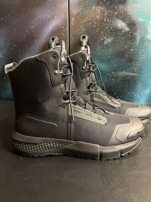 UA Under Armour Charged Valsetz Black 3027381-001 Tactical Boots Mens 11 - Thumbnail 5