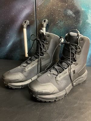 UA Under Armour Charged Valsetz Black 3027381-001 Tactical Boots Mens 11 - Thumbnail 2
