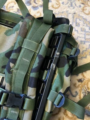 USGI Woodland Molle II Main Pack NSN # 8465-01-465-2289 Army Backpack Rucksack - Thumbnail 13