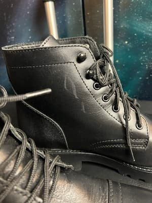 Thursday Boot Company Captain Black Leather Lace Up Ankle Boots Women’s Size 10 - Thumbnail 7