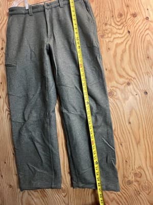 ibex Mens Ramble Wool Nylon Chino Pants 36x29 USA Heavyweight Trousers - Thumbnail 10