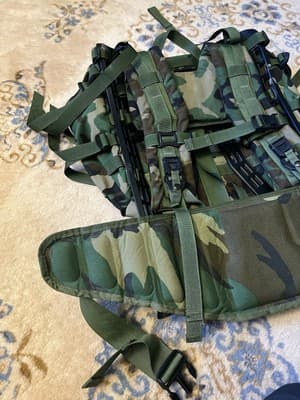 USGI Woodland Molle II Main Pack NSN # 8465-01-465-2289 Army Backpack Rucksack - Thumbnail 12