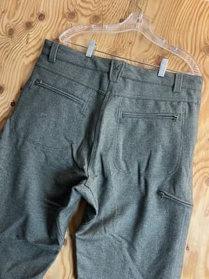 ibex Mens Ramble Wool Nylon Chino Pants 36x29 USA Heavyweight Trousers - Thumbnail 12