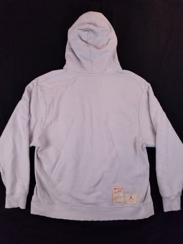Jordan X Union M J Photon Dust Fleece Hoodie Mens XL Sweatshirt Distressed FLC - Thumbnail 6