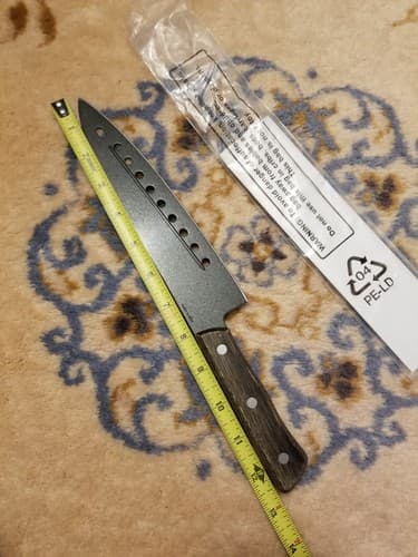 Sushi Cutter Chef Knife Japan Black Looks Like Kanetsune Gyutou? - Thumbnail 12