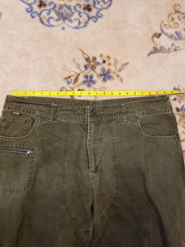 Kuhl Men's Rebel Runner Patina dye Hiking Pants 40x30 Green crag series - Thumbnail 11