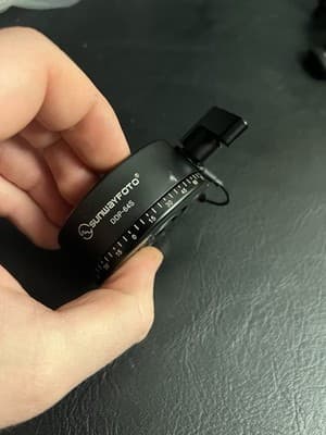 SunwayFoto DDP-64S Indexing Rotator for 360x180deg. Spherical and HDR Panoramas - Thumbnail 6