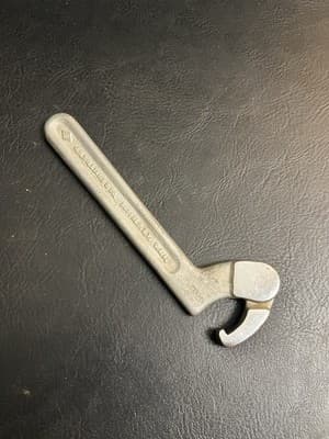 Vintage J. H. WILLIAMS 1472 SUPERRENCH Adjustable Spanner Wrench 1 1/4”- 3” USA - Thumbnail 6