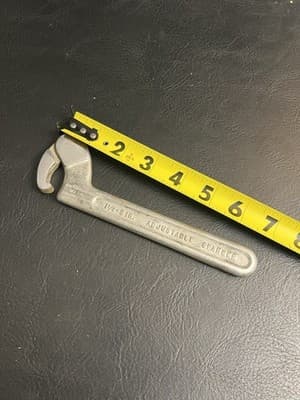Vintage J. H. WILLIAMS 1472 SUPERRENCH Adjustable Spanner Wrench 1 1/4”- 3” USA - Thumbnail 11