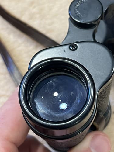 Rare Vtg Asahi Pentax Honeywell 8 x 30 7.5 Prism Coated Binoculars Leather Case - Thumbnail 10
