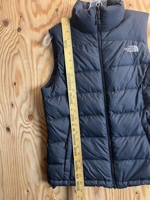 The North Face Women’s S Nuptse 700 Fill Goose Down Puffer Vest Black Jacket - Thumbnail 14