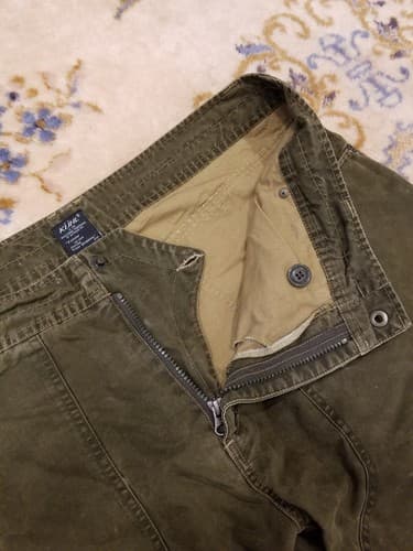 Kuhl Men's Rebel Runner Patina dye Hiking Pants 40x30 Green crag series - Thumbnail 4