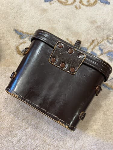 Rare Vtg Asahi Pentax Honeywell 8 x 30 7.5 Prism Coated Binoculars Leather Case - Thumbnail 14
