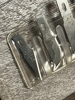 VTG X-ACTO Basic Deluxe Craft Tool Set Kit Plastic Case Block Planer Blades USA - Thumbnail 12