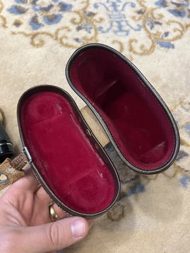 Rare Vtg Asahi Pentax Honeywell 8 x 30 7.5 Prism Coated Binoculars Leather Case - Thumbnail 13