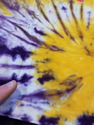 VTG Hendrix Purple Haze Going For The Roses Band Tee Dye USA Shirt XL Vintage - Thumbnail 12