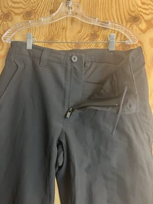 Patagonia Crestview Pants Mens 32 Black Water Repellent Ankle Zip Trail Hiking - Thumbnail 9