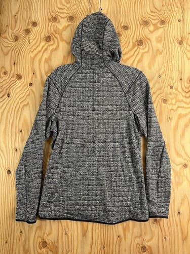 Lululemon Heathered Black Surge Warm Full Zip Jacket Hoodie Mens S Sweatshirt - Thumbnail 7