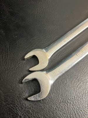 Lot Of 2 Blue Point 5/8 + 3/4 SAE Ratcheting Reversible Combination Wrench 12 Pt - Thumbnail 9