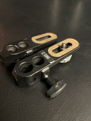 Lot of 2 MANFROTTO Bogen Universal Camera Mounting Bracket #2916 - Made in Italy - Thumbnail 2