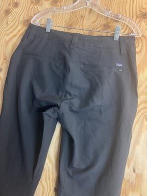 Patagonia Crestview Pants Mens 32 Black Water Repellent Ankle Zip Trail Hiking - Thumbnail 7