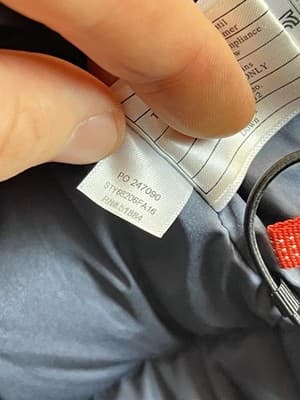 Patagonia Hi-Loft Down Sweater Hoody Kids Boys L 12 Blue Full Zip Jacket *READ - Thumbnail 20