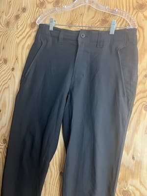 Patagonia Crestview Pants Mens 32 Black Water Repellent Ankle Zip Trail Hiking - Thumbnail 2
