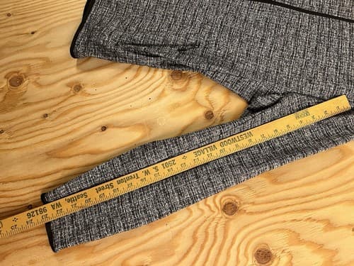Lululemon Heathered Black Surge Warm Full Zip Jacket Hoodie Mens S Sweatshirt - Thumbnail 12