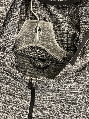 Lululemon Heathered Black Surge Warm Full Zip Jacket Hoodie Mens S Sweatshirt - Thumbnail 13